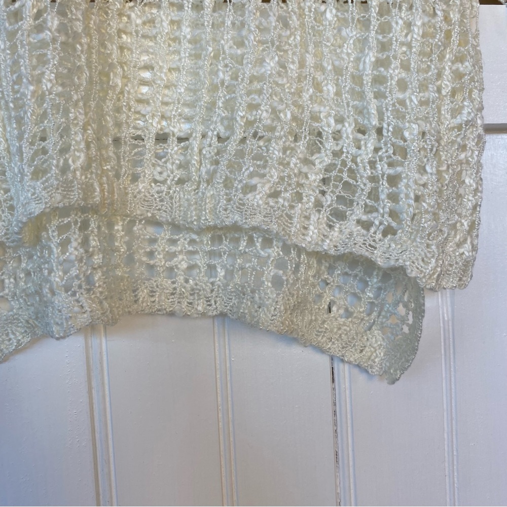 Closet Chic Small Crocheted Lace Cover Up - Picture 6 of 8